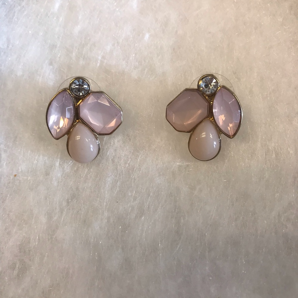 Pink Stud Earrings